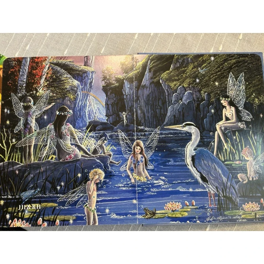 Beautiful Fairyland Kitty Jigsaw Book 4 Enchanting Puzzles Like New